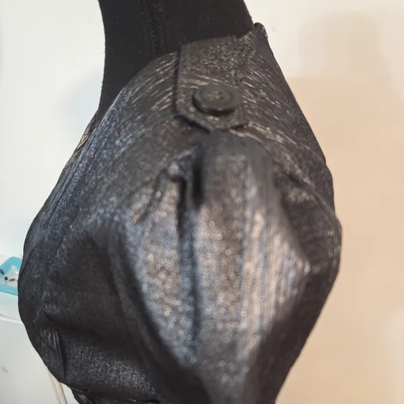 Burberry gunmetal fitted dress Sz 6 - Picture 3 of 16